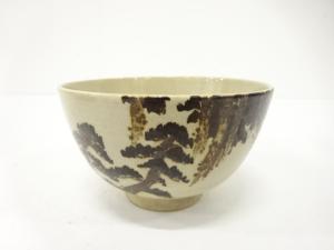 香泉造　松絵　茶碗(無地箱付)